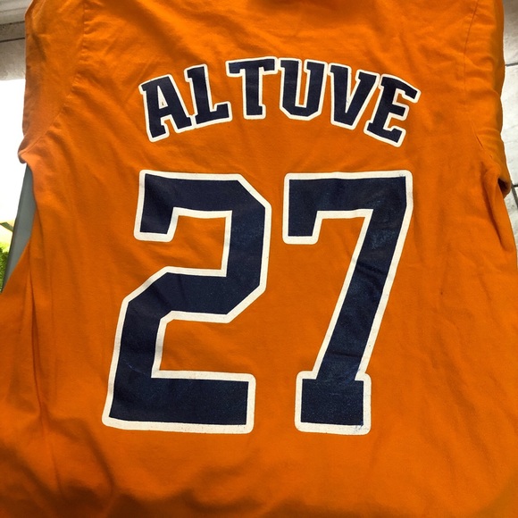 HOUSTON ASTROS Shirts & Tops Houston Astros Altuve Kids Tshirt